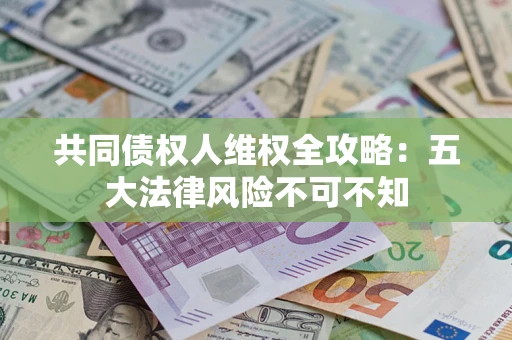 北京共同债权人维权全攻略：五大法律风险不可不知