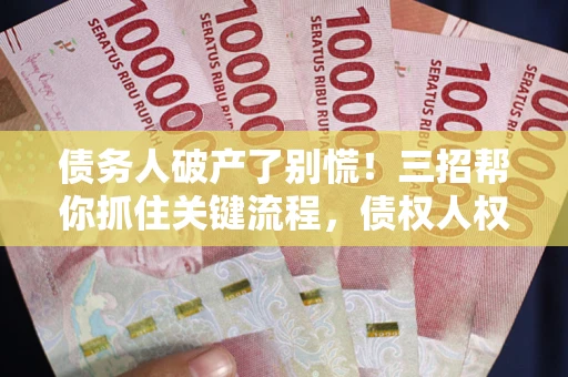 北京债务人破产了别慌！三招帮你抓住关键流程，债权人权益不再缩水