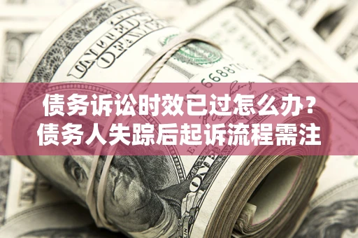 北京债务诉讼时效已过怎么办？债务人失踪后起诉流程需注意什么？